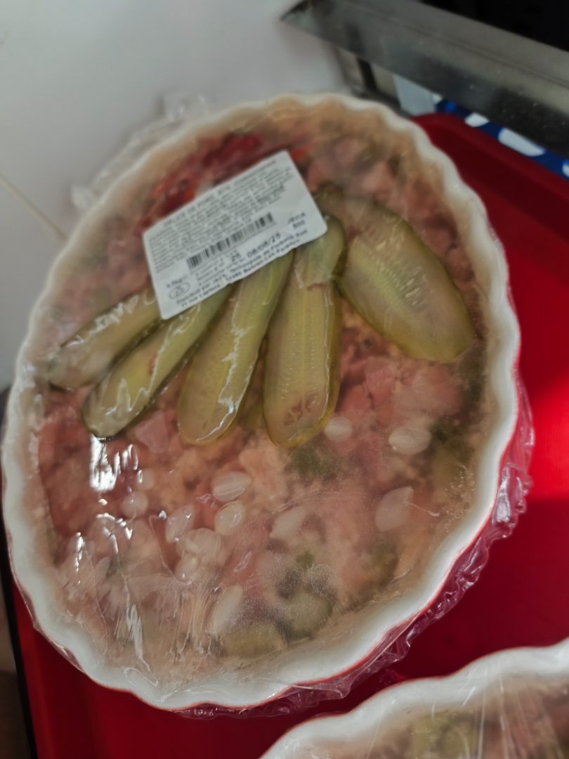 Delice de porc aux cornichons Jeca : photo du produit rappelé le 25/07/2025