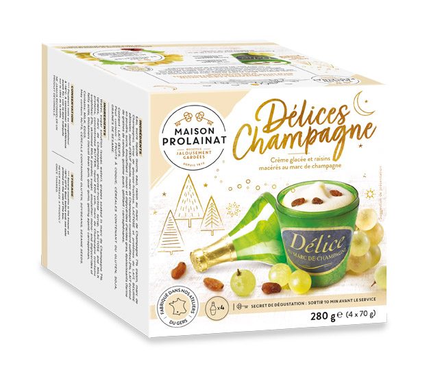 Délices champagne Maison Prolainat : photo du produit rappelé le 22/07/2021