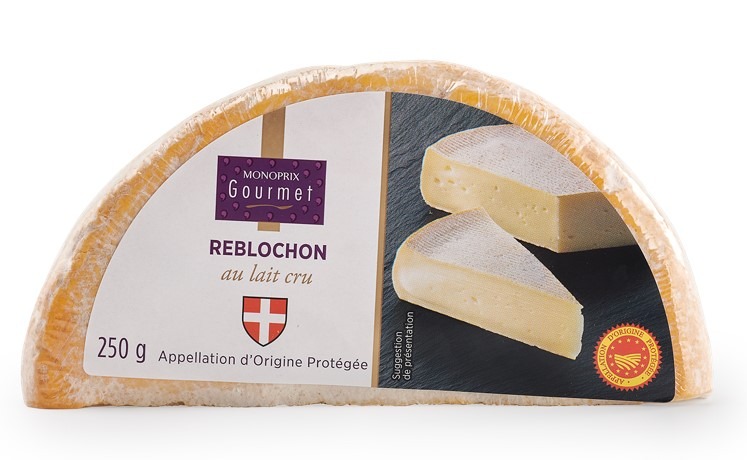 Demi reblochon 250g Monoprix gourmet : photo du produit rappelé le 14/08/2024