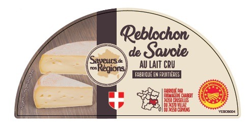 Demi-reblochon de savoie AOP Saveurs de Nos Régions : photo du produit rappelé le 15/11/2024