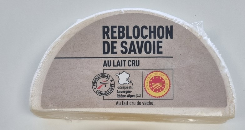 Demi reblochon de savoie Producteurs et Commerçants : photo du produit rappelé le 10/09/2024