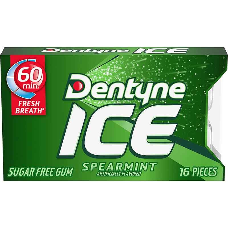 Dentyne ice spearmint : photo du produit rappelé le 19/07/2022