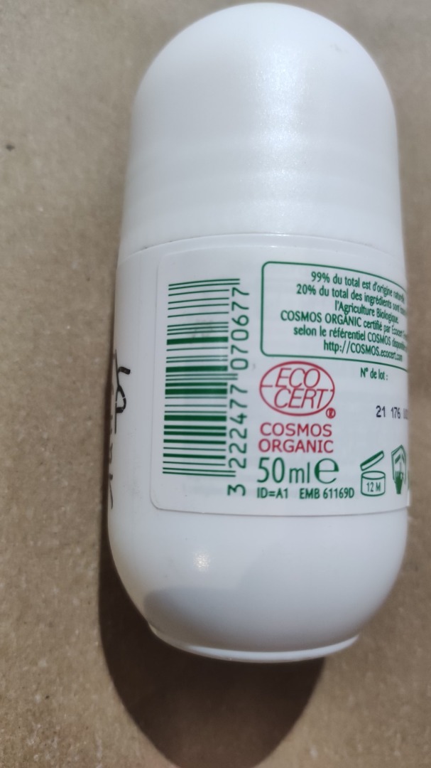 Deodorant peaux sensibles aux extraits de fleur de cerisier Ysiance BIO : photo 3 sur 3 du produit rappelé le 17/10/2022