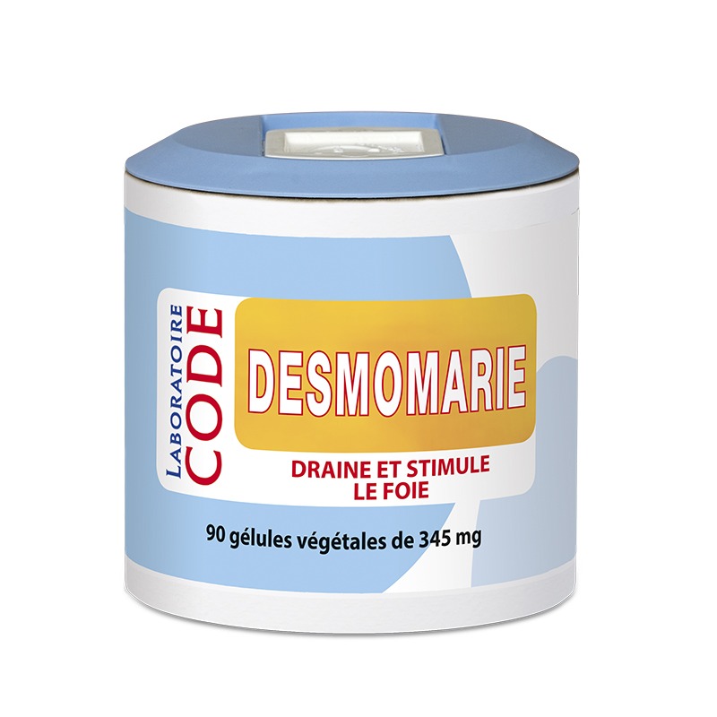 Desmomarie 90 gélules Laboratoire Code : photo du produit rappelé le 30/09/2021