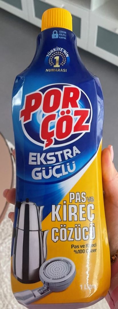 Detartrant Porcoz : photo du produit rappelé le 12/01/2023