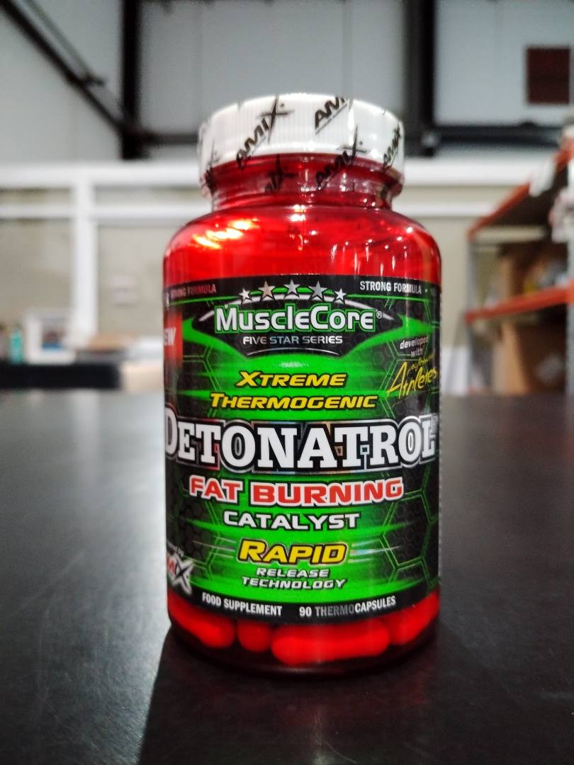 Detonatrol Amix Musclecore : photo du produit rappelé le 16/06/2025