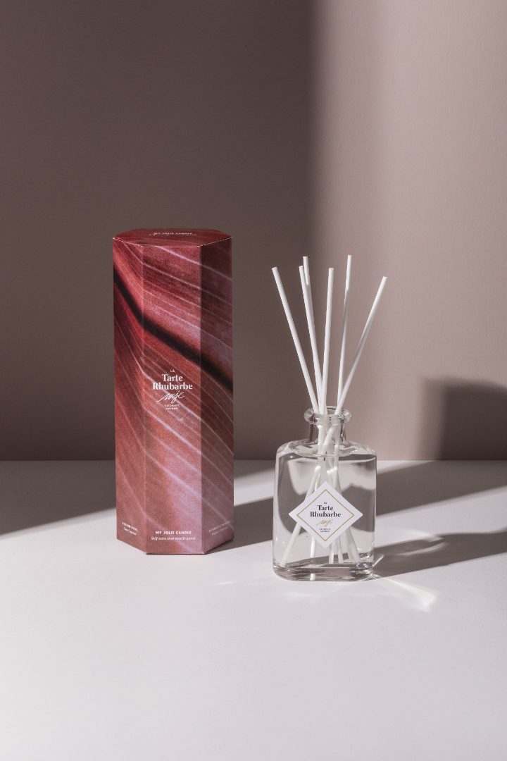 Diffuseur la tarte rhubarbe My Jolie Candle : photo du produit rappelé le 31/01/2022