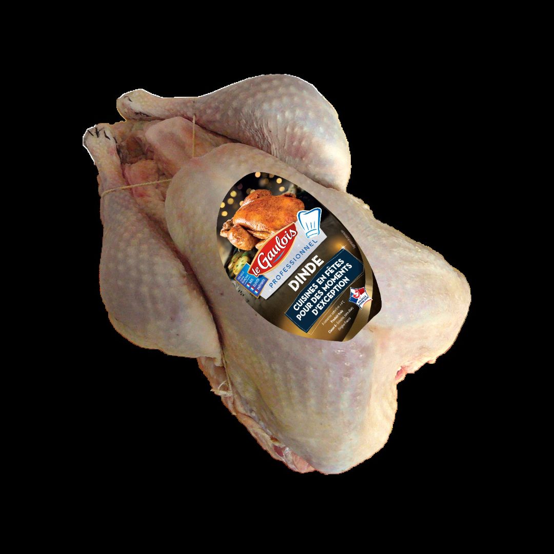 Dinde prête à cuire Le Gaulois Pro : photo du produit rappelé le 12/01/2024