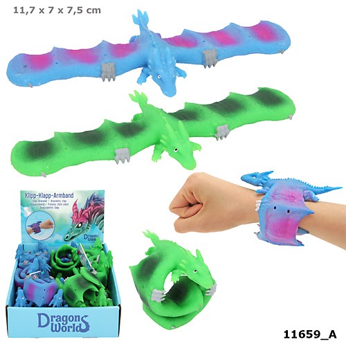 Dino world bracelet à clip : photo du produit rappelé le 09/09/2022