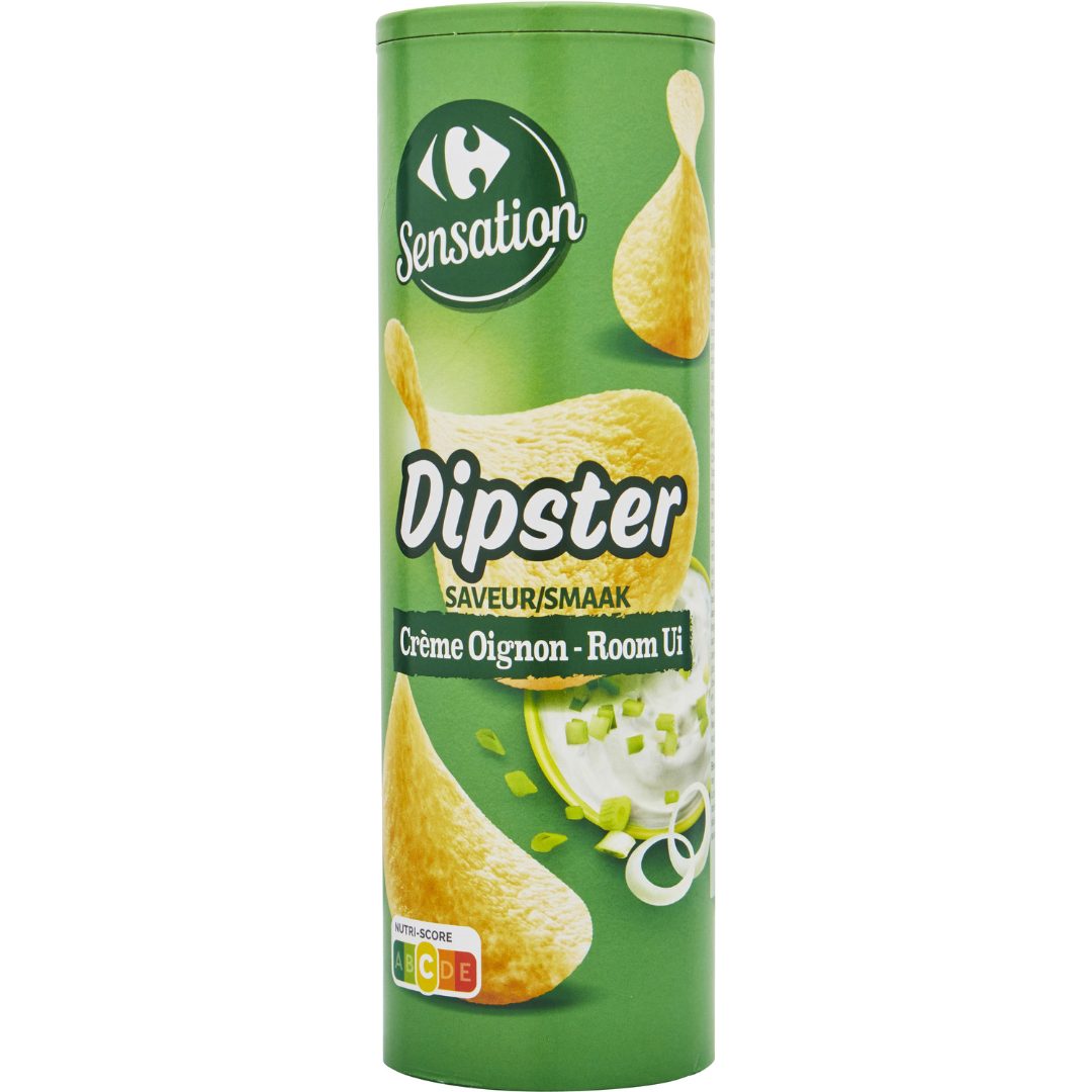 Dipster saveur crème oignon Carrefour Sensation : photo du produit rappelé le 11/08/2026