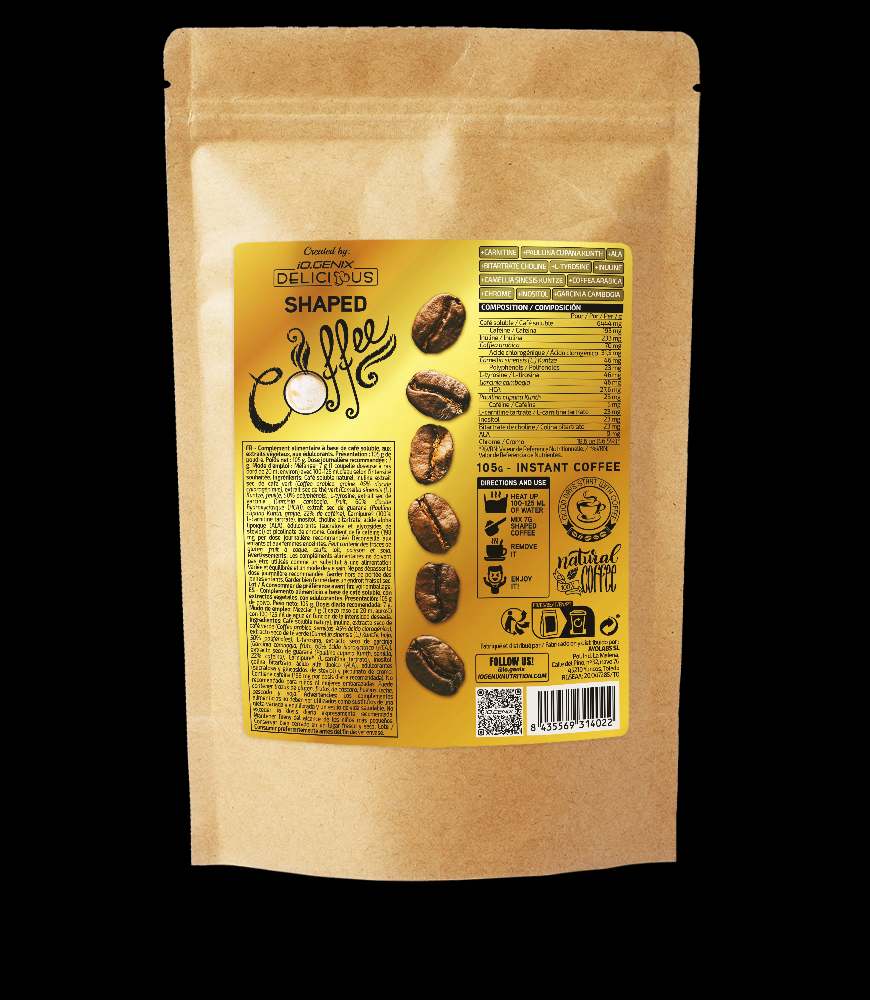 Diure + | io burner no stim | thermo luxe | shaped coffee | slim Io Genix : photo du produit rappelé le 29/04/2025