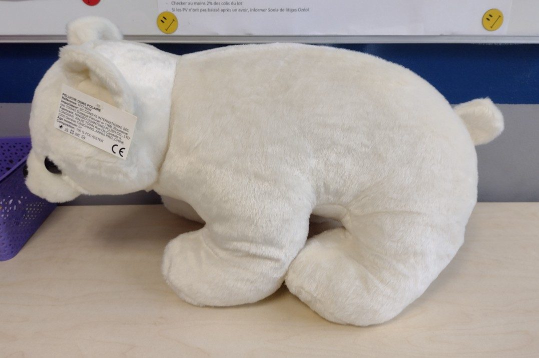 Divers peluches : photo 3 sur 4 du produit rappelé le 11/12/2025
