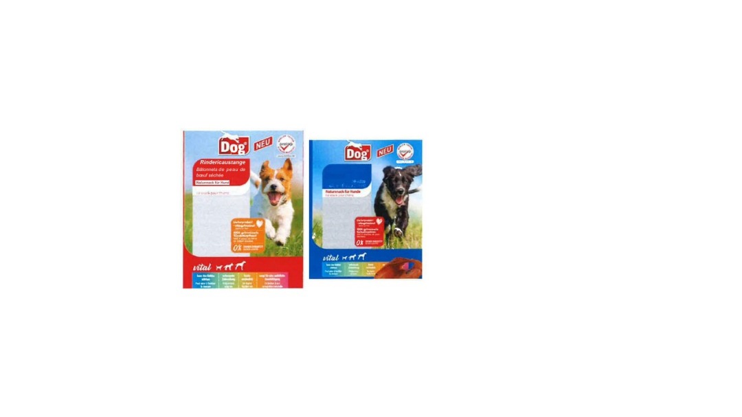 Dog snacks pour chien assortis 400g/500g : photo du produit rappelé le 02/02/2026