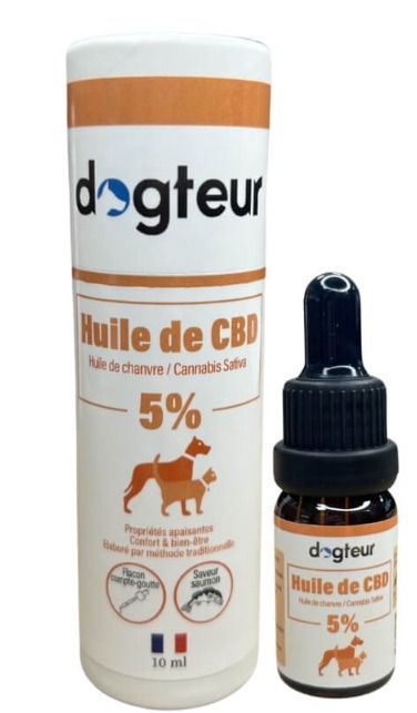 Dogteur huile CBD : photo du produit rappelé le 13/03/2025