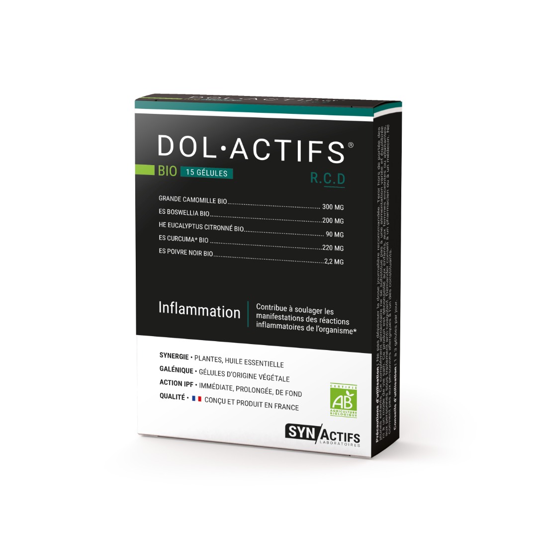 Dolactifs bio Laboratoires Synactifs : photo du produit rappelé le 10/09/2021