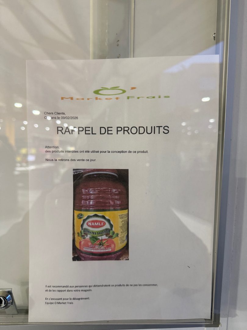 Domates salcasi Namli : photo 2 sur 2 du produit rappelé le 11/02/2026