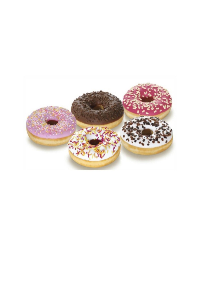Donut assortiment : photo du produit rappelé le 05/08/2021