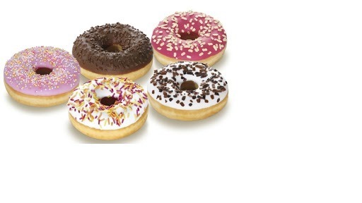 Donut assortiment x5 : photo du produit rappelé le 10/08/2021