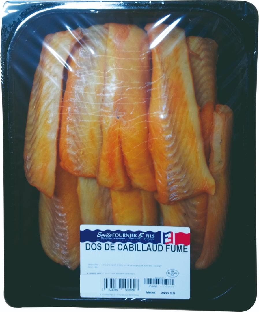 Dos de cabillaud fume 2 kg sous at Fournier Fils : photo du produit rappelé le 24/02/2022