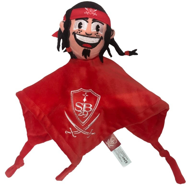 Doudou zef le pirate Poupluche : photo du produit rappelé le 02/08/2024