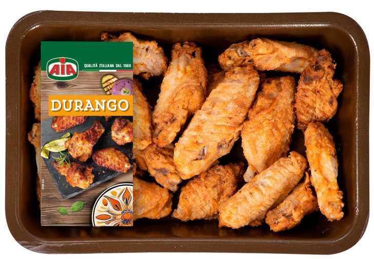 Durango-aile de poulet cuites piquantes Aia : photo du produit rappelé le 31/07/2026