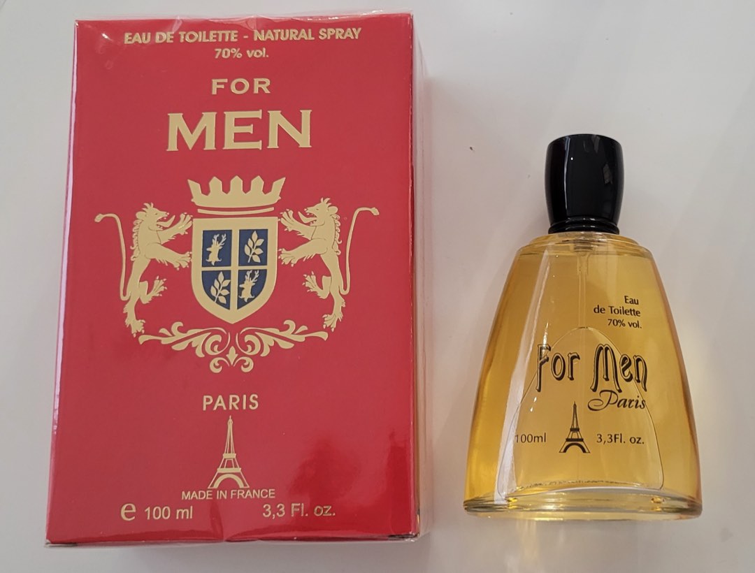 Eau de toilette for men Parfums de Saint Hubert : photo du produit rappelé le 15/05/2023