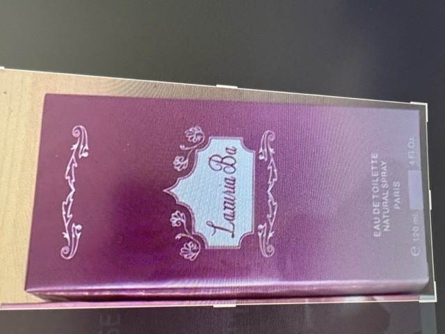 Eau de toilette laxuria ba : photo du produit rappelé le 14/06/2023