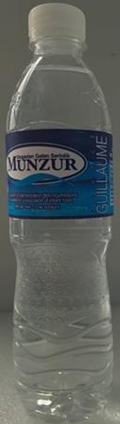 Eau minerale naturelle Munzur : photo du produit rappelé le 24/11/2025