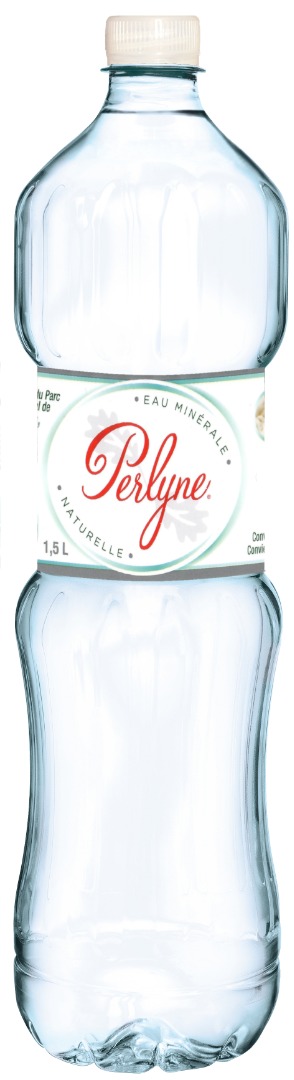 Eau minérale naturelle Perlyne : photo du produit rappelé le 13/10/2023