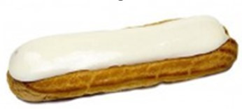 Eclair parfum vanille Marque Nationale Carrefour : photo du produit rappelé le 02/04/2025
