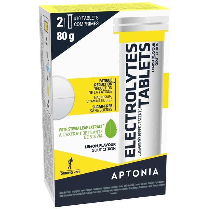 Electrolytes tablets - goût citron Aptonia : photo du produit rappelé le 24/08/2021