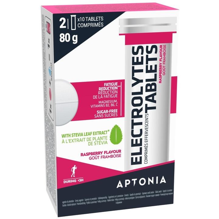 Electrolytes tablets - goût framboise Aptonia : photo du produit rappelé le 24/08/2021