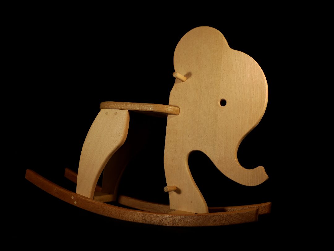 Éléphant à bascule Bille de Bouéz : photo du produit rappelé le 05/01/2023
