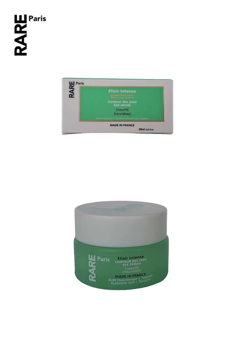 Elixir intense contour des yeux / eye serum Rare Paris : photo du produit rappelé le 25/07/2024