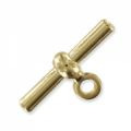 Embout attache breloque pour cordon creux 4 mm doré : photo du produit rappelé le 06/10/2023