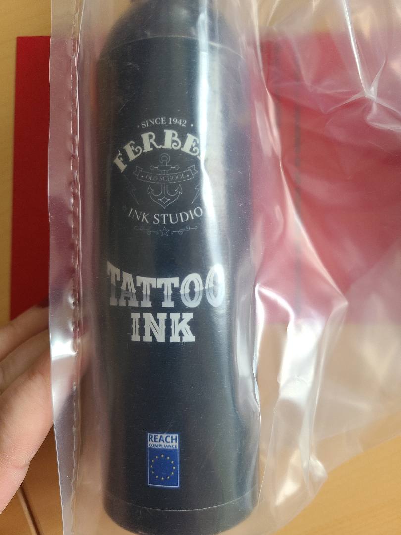 Encre de tatouage noire ci77266 Ferber Ink : photo 2 sur 3 du produit rappelé le 10/04/2024
