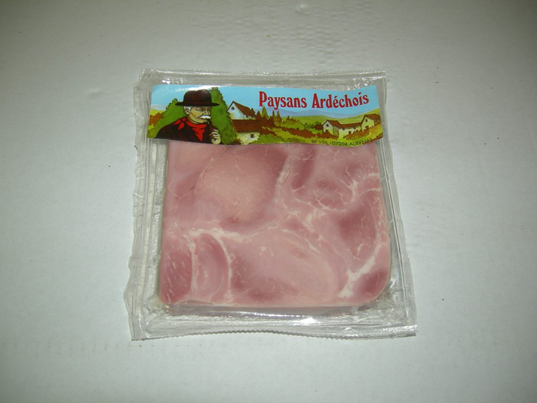 Epaule cuite dd Paysans Ardéchois : photo du produit rappelé le 08/06/2023