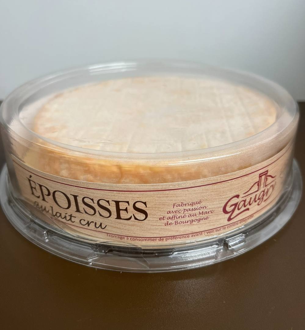 Epoisses au lait cru format 900g Gaugry : photo du produit rappelé le 24/07/2024