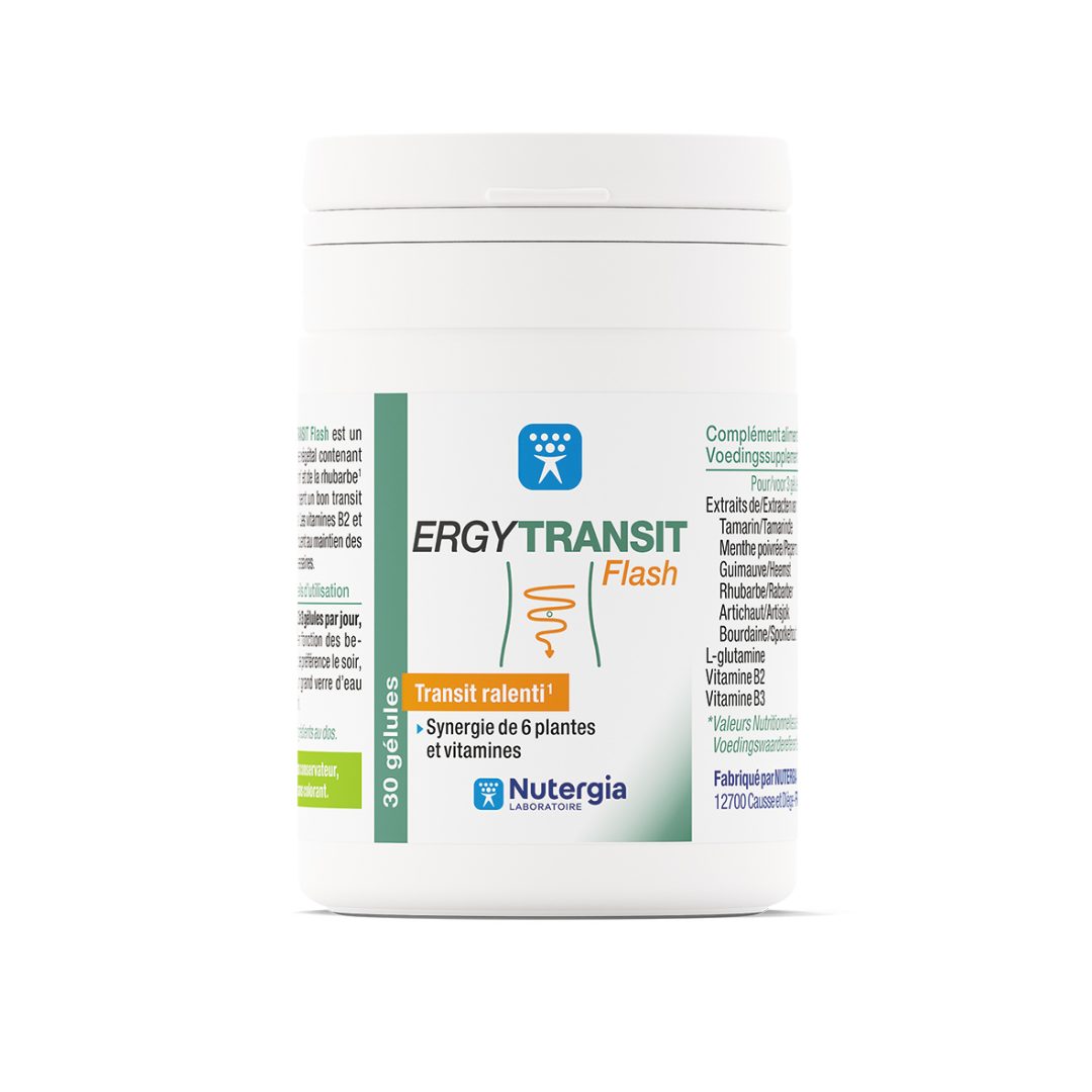 Ergytransit flash Laboratoire Nutergia : photo du produit rappelé le 20/09/2022