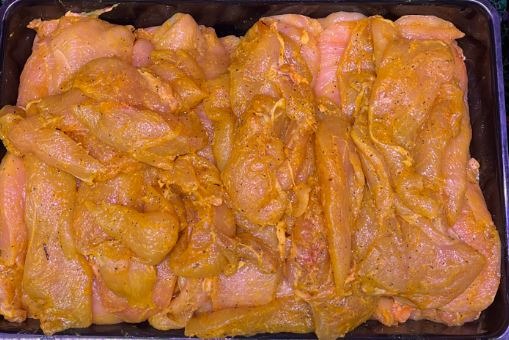 Escalope de poulet mariné saveur bali Vente au Rayon Traditionnelle : photo du produit rappelé le 28/05/2025