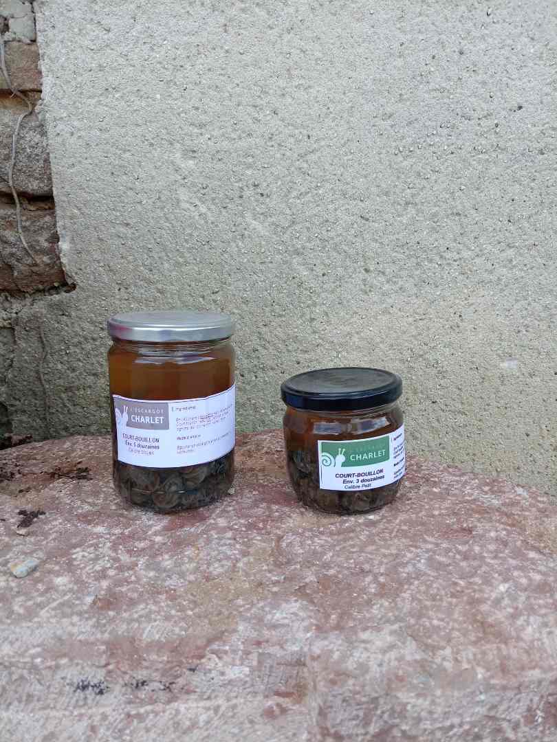 Escargots court-bouillon Escargot Charlet : photo du produit rappelé le 27/03/2024
