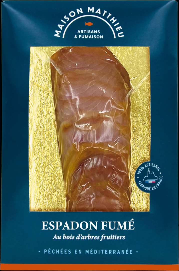 Espadon fumé Maison Matthieu : photo du produit rappelé le 07/10/2025