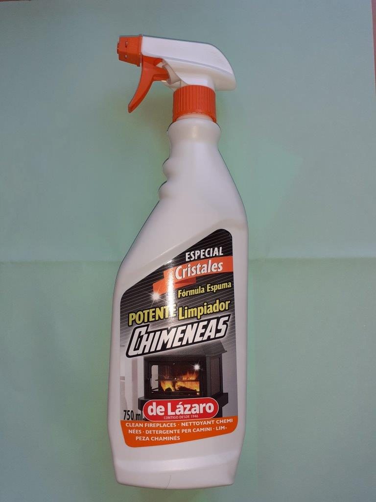 Especial ctristales potente limpiador chimeneas de lazaro 750ml : photo du produit rappelé le 17/06/2022