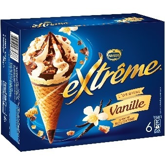 Extrême vanille x6 : photo du produit rappelé le 09/08/2021