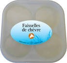 Faisselle de chèvre au lait cru 12%mg 4 x 100 g pe Le Chevrier des Crays : photo du produit rappelé le 21/10/2022