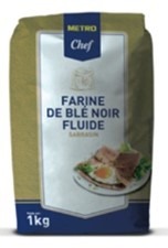 Farine de ble noir (sarrasin) 1kg Metro chef : photo du produit rappelé le 07/05/2025