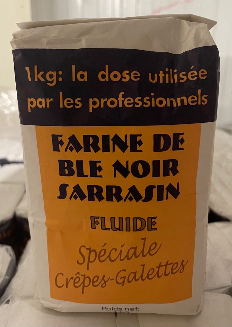 Farine de ble noir sarrasin fluide : photo du produit rappelé le 18/05/2022