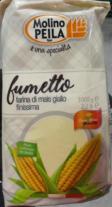 Farine de maïs fioretto pqt 1kg Molino Peila Spa : photo du produit rappelé le 27/12/2024