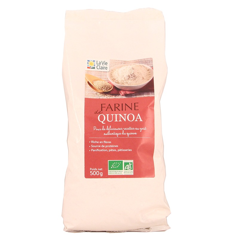 Farine de quinoa 500g La Vie Claire : photo du produit rappelé le 07/02/2025