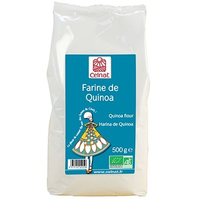 Farine de quinoa Celnat : photo du produit rappelé le 06/02/2025